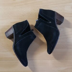 Lucky Brand Black Ankle Boots